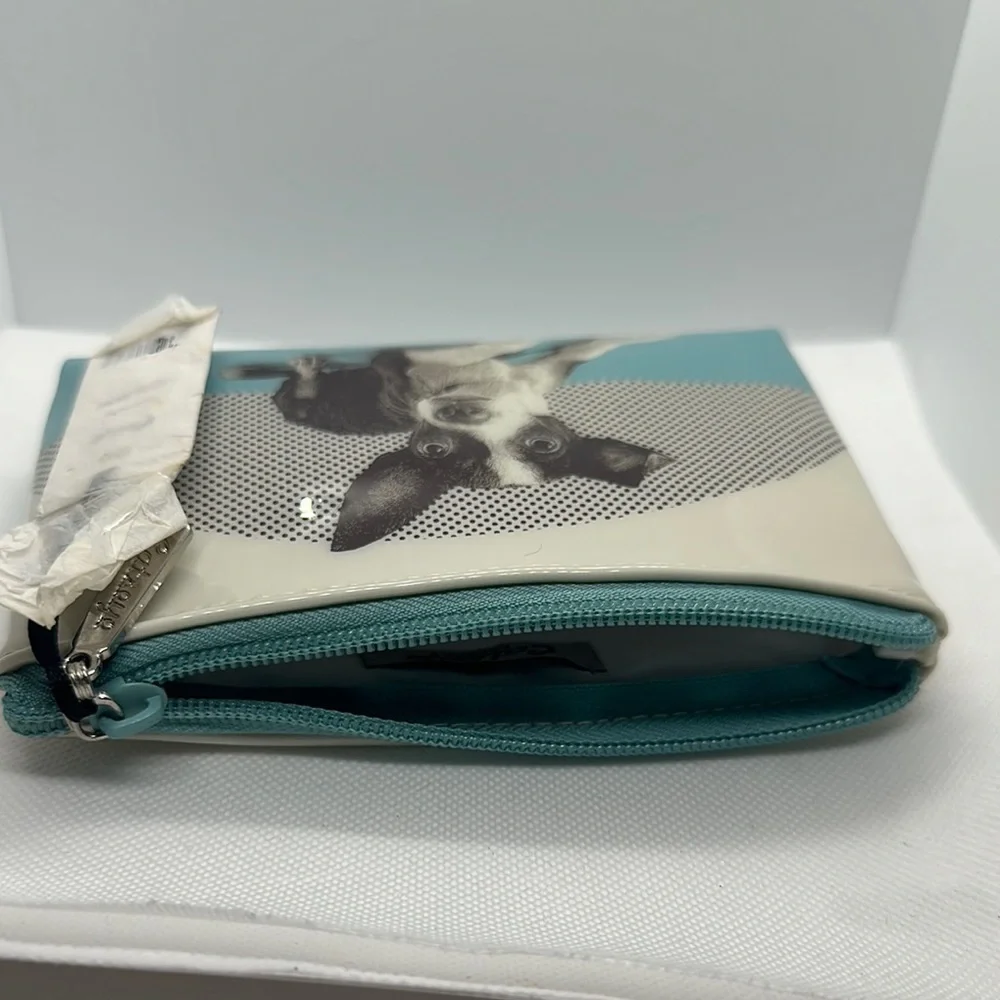 Catseye London Jack Russell Terrier Small Makeup Bag - New with Tag - Minor Flaw